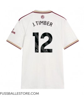 Günstige Arsenal Jurrien Timber #12 3rd trikot 2025-26 Kurzarm
